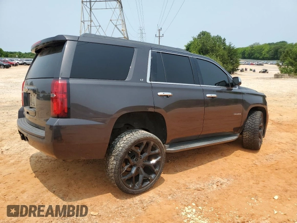 2015 Chevrolet Tahoe LT with VIN 1GNSCBKC0FR640692, listed as a Copart auction lot 59383635 with Not provided miles and Salvage title. Bid and sale history available at DreamBid. Image 3.