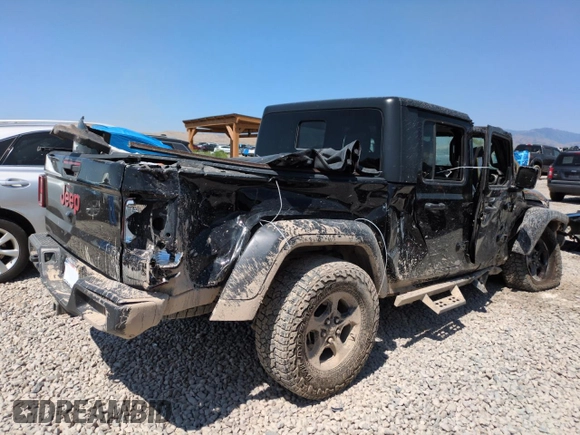 2020 Jeep Gladiator Sport S с VIN 1C6HJTAG1LL158662, выставлен на аукционе Copart как лот 60074745 с пробегом 46 837 миль миль и Списание • Salvage title. История ставок и продаж доступна на DreamBid. Изображение 3.