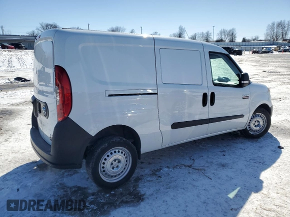 2021 Ram ProMaster City Cargo Tradesman z VIN ZFBHRFAB1M6T67085, wystawiony jako Copart lot #46145275 z przebiegiem 51 577 mil mil oraz Szkoda całkowita • Salvage title. Historia ofert i sprzedaży dostępna na DreamBid. Obrazek 3.