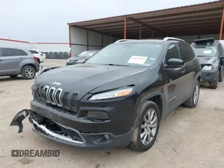 2017 Jeep Cherokee Limited with VIN 1C4PJLDB2HD231916, listed as a IAAI auction lot 41633365 with 112,256 mi miles. Bid and sale history available at carsss.com. Image 17.