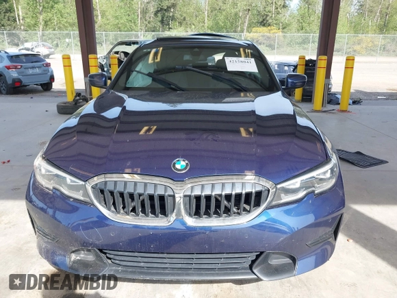 2019 BMW 3 Series 330i z VIN WBA5R1C51KAJ99658, wystawiony jako IAAI lot #42158041 z przebiegiem Nie podano mil oraz . Historia ofert i sprzedaży dostępna na DreamBid. Obrazek 11.