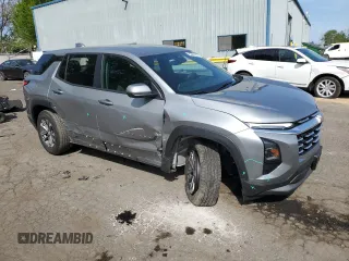 2025 Chevrolet Equinox FWD LT with VIN 3GNAXHEG1SL205294, listed as a Copart auction lot 54738255 with 6,029 mi miles and Clean Title. Bid and sale history available at DreamBid. Image 4.