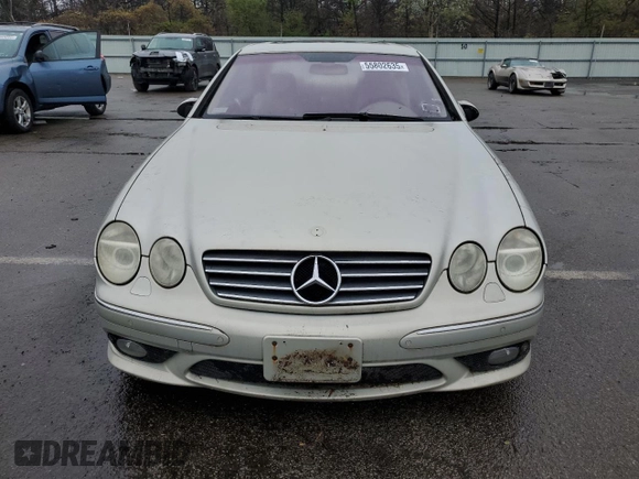 2004 Mercedes-Benz CL 500/600 with VIN WDBPJ75J94A040257, listed as a Copart auction lot 55802635 with 83,180 mi miles and Clean Title. Bid and sale history available at DreamBid. Image 5.