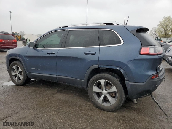 2019 Jeep Cherokee Limited with VIN 1C4PJMDX5KD369278, listed as a Copart auction lot 51339125 with 69,394 mi miles and Salvage Title. Bid and sale history available at carsss.com. Image 2.