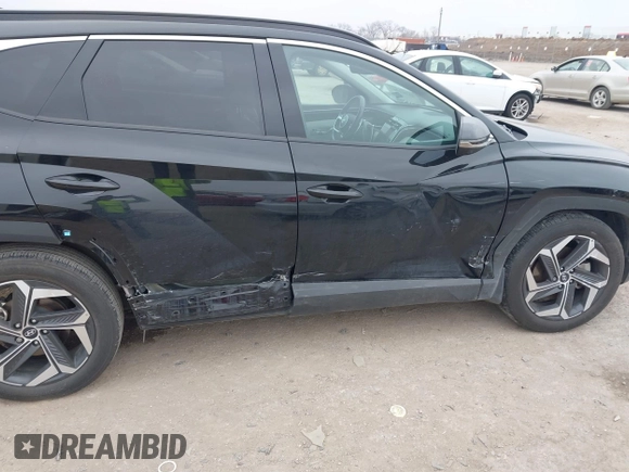 2023 Hyundai Tucson Limited with VIN 5NMJE3AE2PH227654, listed as a IAAI auction lot 41501445 with 46,309 mi miles. Bid and sale history available at carsss.com. Image 6.