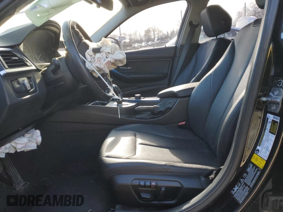 2015 BMW 3 Series 320i xDrive with VIN WBA3C3G52FNS73988, listed as a Copart auction lot 45341345 with Not Provided miles and Clean Title. Bid and sale history available at carsss.com. Image 7.