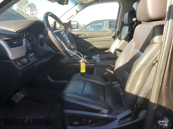 2015 GMC Yukon SLT with VIN 1GKS1BKC0FR239629, listed as a Copart auction lot 42247555 with 171,641 mi miles and Salvage Title. Bid and sale history available at carsss.com. Image 7.