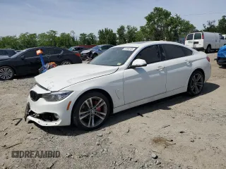 2019 BMW 4 Series 430i xDrive z VIN WBA4J3C53KBL08260, wystawiony jako Copart lot #57282725 z przebiegiem 62 640 mil mil oraz Szkoda całkowita • Salvage title. Historia ofert i sprzedaży dostępna na DreamBid. Obrazek 1.