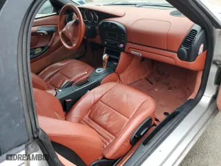 2003 Porsche Boxster with VIN WP0CA29803U622951, listed as a Copart auction lot 87343494 with 92,591 mi miles and Salvage Title. Bid and sale history available at carsss.com. Image 8.