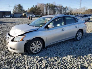 2015 Nissan Sentra SL with VIN 3N1AB7AP1FY267507, listed as a Copart auction lot 48666305 with 163,617 mi miles and Salvage Title. Bid and sale history available at DreamBid. Image 1.