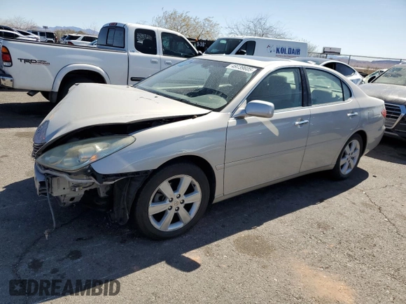 2005 Lexus ES 330 with VIN JTHBA30G655116705, listed as a Copart auction lot 49739605 with 74,077 mi miles and Salvage Title. Bid and sale history available at carsss.com. Image 1.