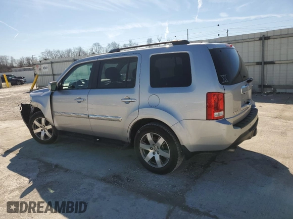 2015 Honda Pilot Touring with VIN 5FNYF4H95FB043741, listed as a Copart auction lot 47420765 with 161,102 mi miles and Salvage Title. Bid and sale history available at carsss.com. Image 2.