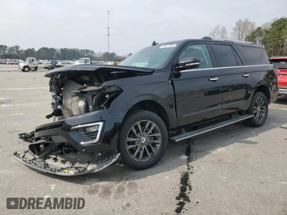 2021 Ford Expedition Max Limited with VIN 1FMJK2AT4MEA39617, listed as a Copart auction lot 48927305 with 68,527 mi miles and Salvage Title. Bid and sale history available at DreamBid. Image 1.