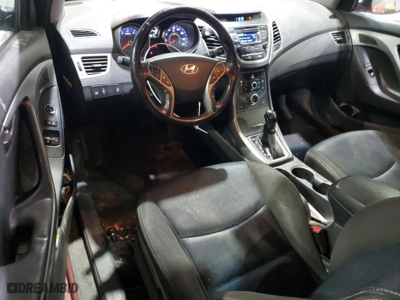 2014 Hyundai Elantra Coupe with VIN KMHDH6AH6EU026311, listed as a Copart auction lot 44612905 with 136,215 mi miles and Clean Title. Bid and sale history available at carsss.com. Image 8.