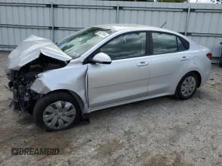 2019 Kia Rio S with VIN 3KPA24AB2KE180923, listed as a Copart auction lot 58692354 with 143,717 mi miles and Salvage Title. Bid and sale history available at carsss.com. Image 1.