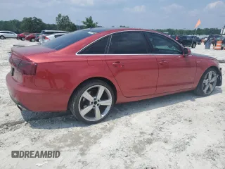 2013 Audi A6 Premium Plus with VIN WAUGGAFC8DN018723, listed as a Copart auction lot 59459965 with 99,164 mi miles and Salvage title. Bid and sale history available at DreamBid. Image 3.