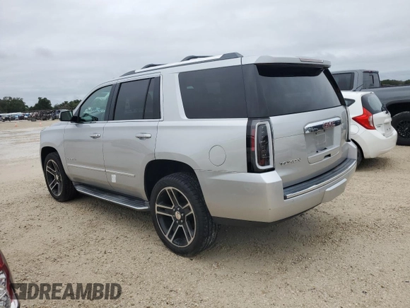 2015 GMC Yukon Denali with VIN 1GKS1CKJ5FR654613, listed as a Copart auction lot 74802474 with 140,288 mi miles and Non Repairable. Bid and sale history available at carsss.com. Image 2.