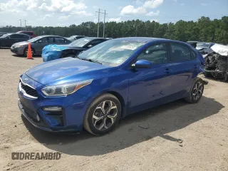 2019 Kia Forte LXS with VIN 3KPF24AD4KE107057, listed as a Copart auction lot 61858535 with 54,807 mi miles and Salvage title. Bid and sale history available at DreamBid. Image 1.