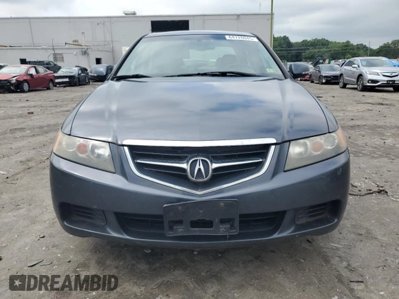 2005 Acura TSX with VIN JH4CL96845C006488, listed as a Copart auction lot 64726045 with 195,735 mi miles and Salvage title. Bid and sale history available at DreamBid. Image 5.