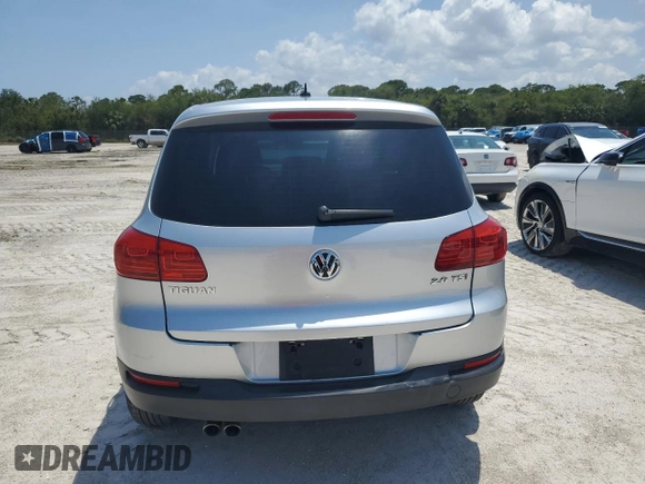 2012 Volkswagen Tiguan SEL with VIN WVGAV7AX7CW578250, listed as a Copart auction lot 53301055 with 118,582 mi miles and Non Repairable. Bid and sale history available at DreamBid. Image 6.