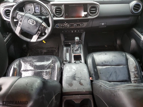 2019 Toyota Tacoma 4WD SR with VIN 3TMCZ5AN0KM222807, listed as a Copart auction lot 80084404 with 71,593 mi miles and Salvage Title. Bid and sale history available at carsss.com. Image 8.