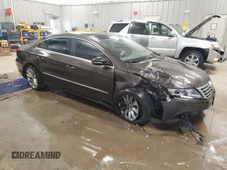 2013 Volkswagen CC Executive z VIN WVWGU7AN2DE530985, wystawiony jako Copart lot #48501095 z przebiegiem Nie podano mil oraz Czysty tytuł • Clean title. Historia ofert i sprzedaży dostępna na DreamBid. Obrazek 4.