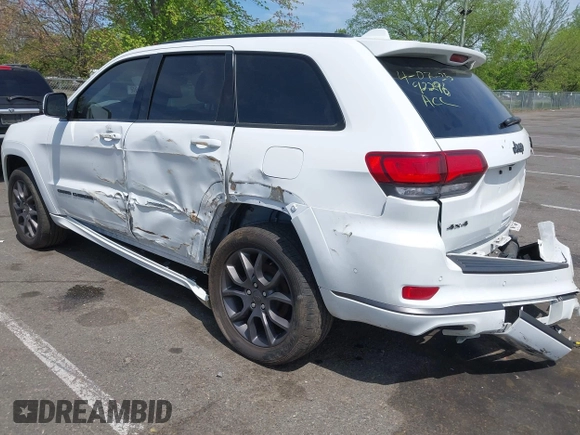 2021 Jeep Grand Cherokee Overland with VIN 1C4RJFCG6MC592296, listed as a IAAI auction lot 42170899 with 56,553 mi miles and . Bid and sale history available at DreamBid. Image 3.