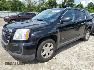 2016 GMC Terrain SLE with VIN 2GKALMEK1G6203370, listed as a Copart auction lot 64060584 with 128,297 mi miles and Salvage Title. Bid and sale history available at carsss.com. Image 1.