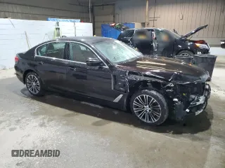 2020 BMW 5 Series 540i xDrive with VIN WBAJS3C07LCE60173, listed as a Copart auction lot 82776954 with Not provided miles and Salvage title. Bid and sale history available at DreamBid. Image 4.