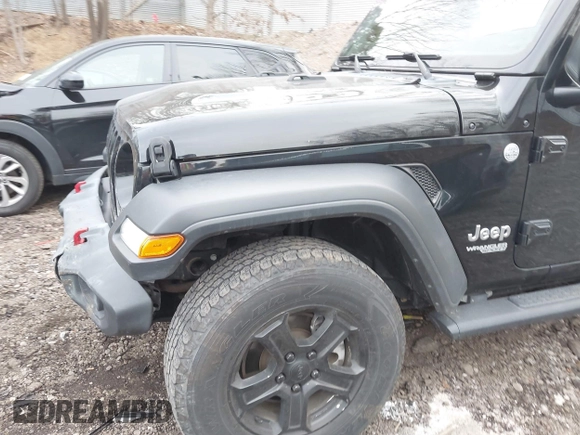 2019 Jeep Wrangler Sport S z VIN 1C4GJXAGXKW538902, wystawiony jako IAAI lot #42067367 z przebiegiem 116 268 mil mil oraz . Historia ofert i sprzedaży dostępna na DreamBid. Obrazek 12.
