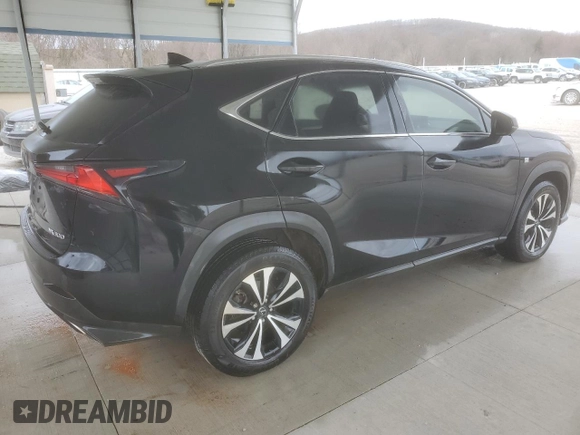 2019 Lexus NX with VIN JTJBARBZ8K2186610, listed as a Copart auction lot 47222345 with 42,832 mi miles and Clean Title. Bid and sale history available at carsss.com. Image 3.