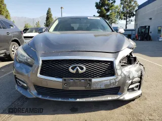 2017 Infiniti Q50 Premium with VIN JN1EV7AP3HM735316, listed as a Copart auction lot 58159225 with 80,793 mi miles and Salvage title. Bid and sale history available at DreamBid. Image 5.