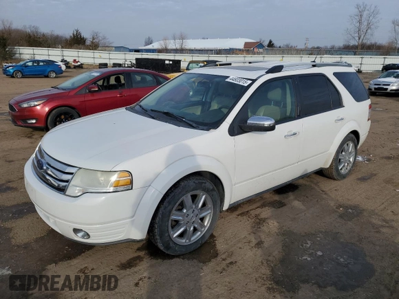 2008 Ford Taurus X Limited z VIN 1FMDK06W38GA11709, wystawiony jako Copart lot #44803015 z przebiegiem 134 406 mil mil oraz Czysty tytuł • Clean title. Historia ofert i sprzedaży dostępna na DreamBid. Obrazek 1.