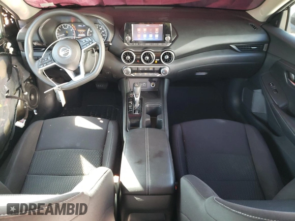 2021 Nissan Sentra S with VIN 3N1AB8BV8MY327363, listed as a Copart auction lot 50089085 with 56,791 mi miles and Salvage Title. Bid and sale history available at DreamBid. Image 8.
