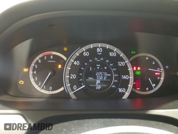 2015 Honda Accord LX with VIN 1HGCR2F33FA030646, listed as a Copart auction lot 44711705 with 122,573 mi miles and Salvage Title. Bid and sale history available at carsss.com. Image 9.