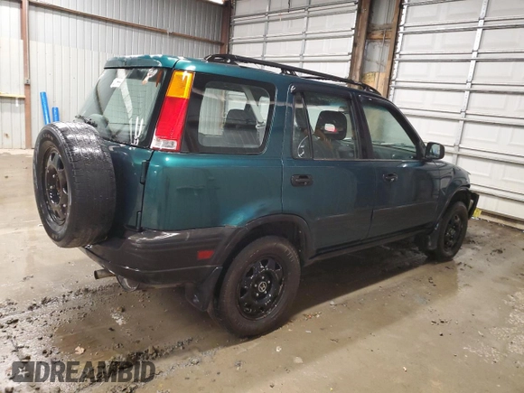 1999 Honda CR-V LX with VIN JHLRD1847XC020461, listed as a Copart auction lot 80841704 with 282,450 mi miles and Salvage Title. Bid and sale history available at carsss.com. Image 3.