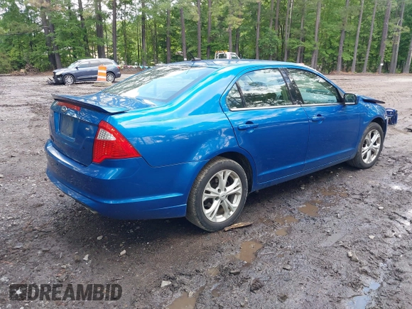 2012 Ford Fusion SE with VIN 3FAHP0HA4CR203852, listed as a IAAI auction lot 42395043 with 182,426 mi miles and . Bid and sale history available at DreamBid. Image 4.
