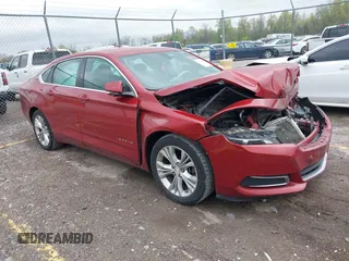 2015 Chevrolet Impala LT with VIN 2G1125S34F9294626, listed as a IAAI auction lot 42074805 with 160,201 mi miles and . Bid and sale history available at DreamBid. Image 1.