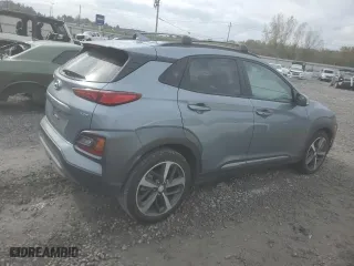 2019 Hyundai Kona Ultimate with VIN KM8K53A51KU351271, listed as a Copart auction lot 79429554 with 32,716 mi miles and Salvage Title. Bid and sale history available at carsss.com. Image 3.