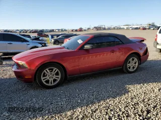 2010 Ford Mustang V6 with VIN 1ZVBP8EN2A5123016, listed as a Copart auction lot 48225455 with 80,909 mi miles and Salvage Title. Bid and sale history available at carsss.com. Image 1.