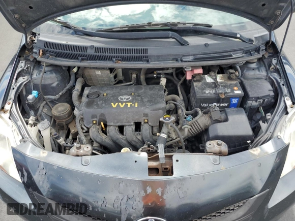 2008 Toyota Yaris with VIN JTDBT923581213379, listed as a Copart auction lot 55969485 with 213,455 mi miles and Clean Title. Bid and sale history available at DreamBid. Image 11.