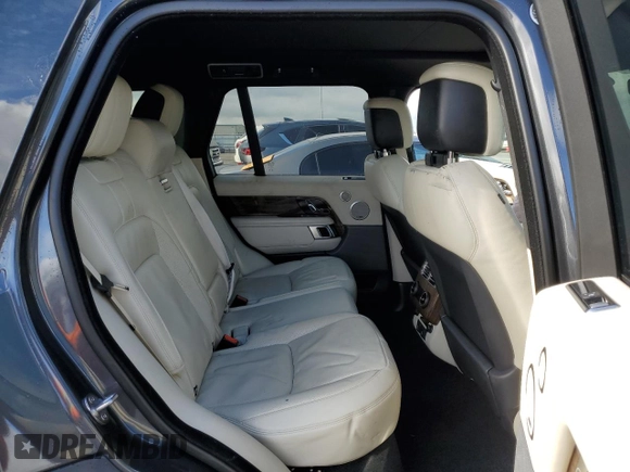 2022 Land Rover Range Rover Westminster z VIN SALGS2SE9NA470907, wystawiony jako Copart lot #81157773 z przebiegiem 10 997 mil mil oraz . Historia ofert i sprzedaży dostępna na DreamBid. Obrazek 11.