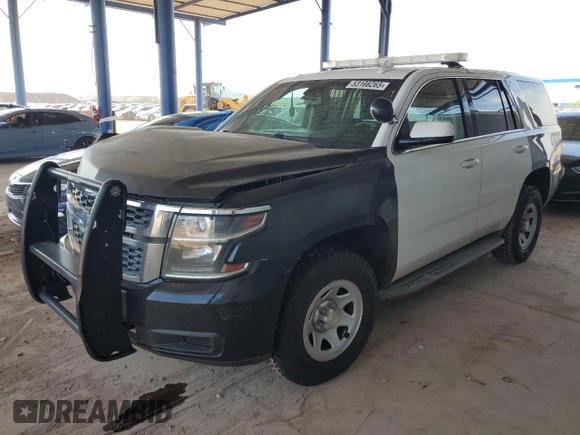 2015 Chevrolet Tahoe Commercial with VIN 1GNSK3EC6FR584004, listed as a Copart auction lot 53166265 with Not provided miles and Salvage title. Bid and sale history available at DreamBid. Image 1.