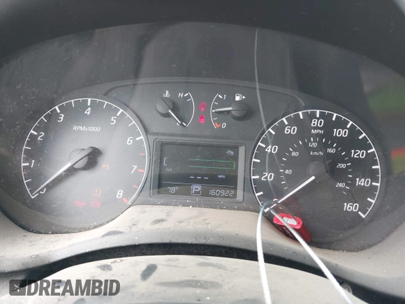 2017 Nissan Sentra SL with VIN 3N1AB7AP5HY283941, listed as a IAAI auction lot 41952346 with 160,922 mi miles and . Bid and sale history available at DreamBid. Image 7.
