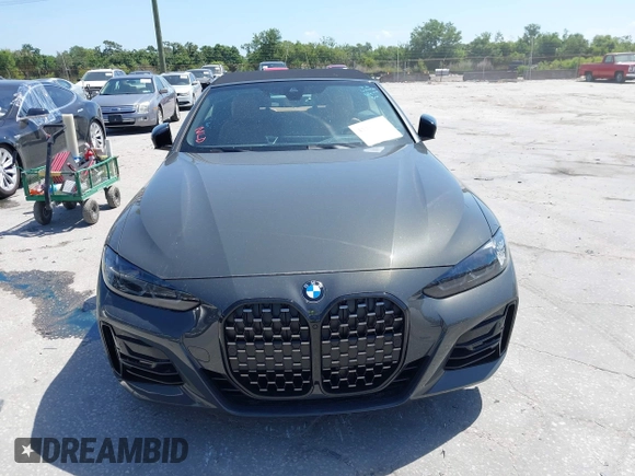 2024 BMW 4 Series 430i xDrive with VIN WBA43AT02RCR23583, listed as a IAAI auction lot 42182853 with 11,885 mi miles and . Bid and sale history available at DreamBid. Image 12.