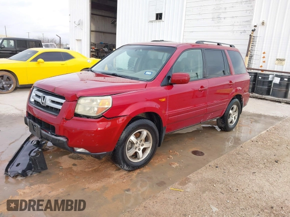 2006 Honda Pilot EX with VIN 5FNYF28476B025864, listed as a IAAI auction lot 41878122 with Not Provided miles and . Bid and sale history available at DreamBid. Image 2.