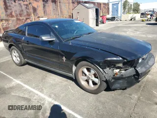 2008 Ford Mustang Deluxe with VIN 1ZVHT80N185141787, listed as a Copart auction lot 46249105 with 246,527 mi miles and Salvage title. Bid and sale history available at DreamBid. Image 4.
