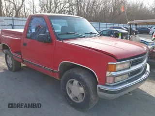 1998 Chevrolet Silverado 1500 with VIN 1GCEK14R4WZ107670, listed as a IAAI auction lot 41773426 with 195,269 mi miles and . Bid and sale history available at DreamBid. Image 1.