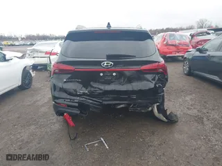 2021 Hyundai Santa Fe SEL with VIN 5NMS24AJ0MH360019, listed as a IAAI auction lot 41011442 with 54,174 mi miles. Bid and sale history available at carsss.com. Image 16.