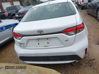 2020 Toyota Corolla LE with VIN JTDEPRAE5LJ027757, listed as a IAAI auction lot 41572041 with 199,146 mi miles. Bid and sale history available at carsss.com. Image 16.